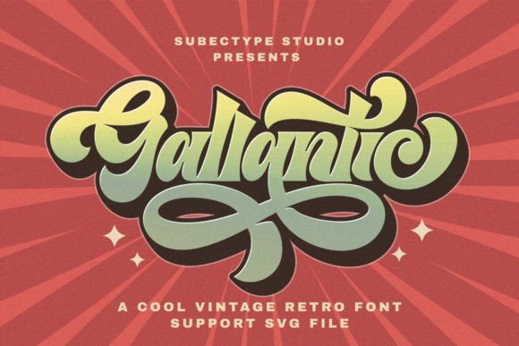 Gallantic Font - Featured Image