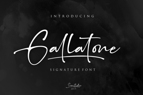 Gallatone Font - Featured Image