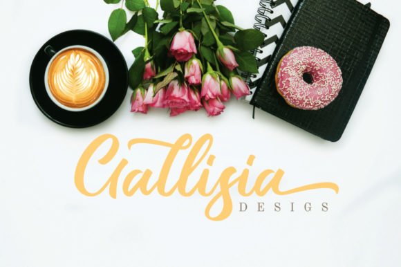Gallisia Script Font - Featured Image