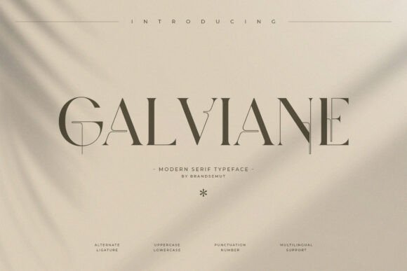 Galviane Font - Featured Image