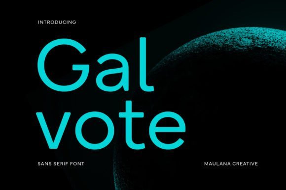 Galvote Font - Featured Image