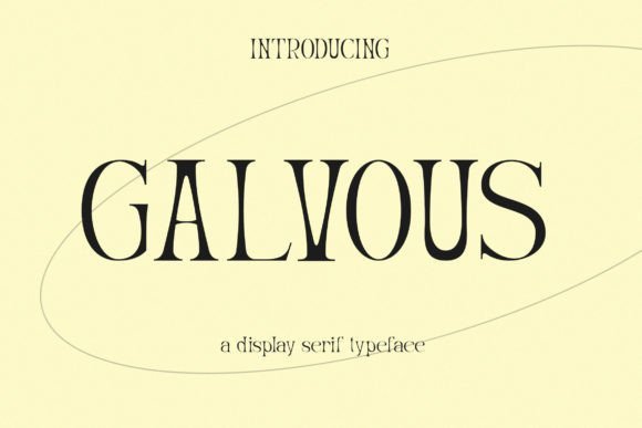 Galvous Font - Featured Image
