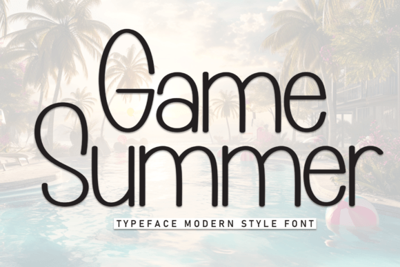 Game Summer Font - Featured Image
