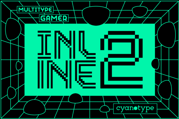 Gamer Inline 2 Font - Featured Image
