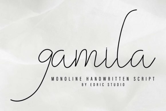 Gamila Font - Featured Image