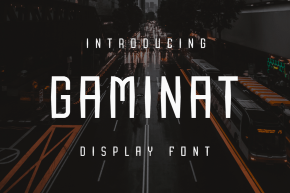 Gaminat Font - Featured Image