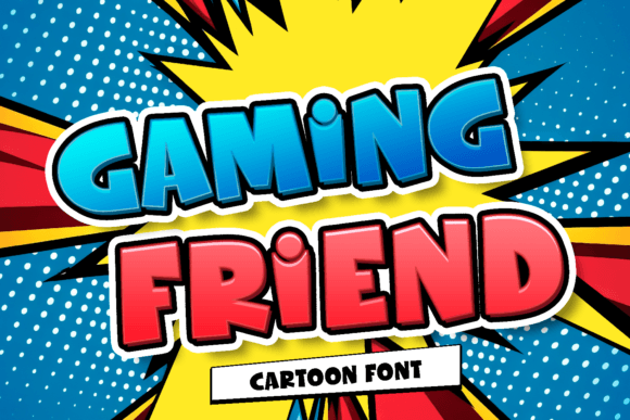 Gaming Friend Font - Featured Image