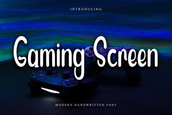 Gaming Screen Font - Featured Image
