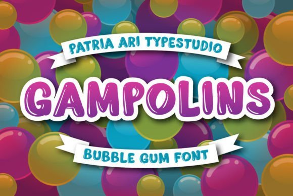 Gampolins Font - Featured Image