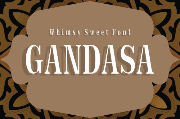 Gandasa Font - Featured Image