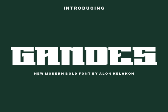 Gandes Font - Featured Image