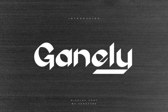 Ganely Font - Featured Image