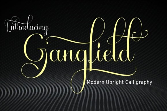 Gangfield Font - Featured Image