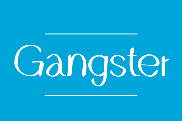 Gangster Font - Featured Image