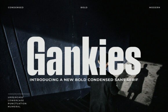 Gankies Font - Featured Image