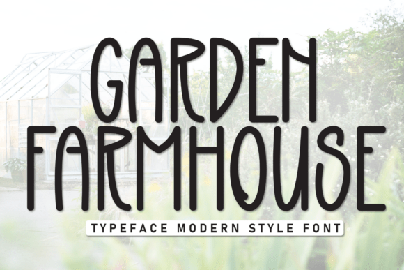 Garden Farmhouse Font - Featured Image