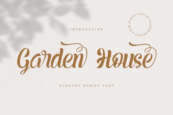 Garden House Font - Featured Image