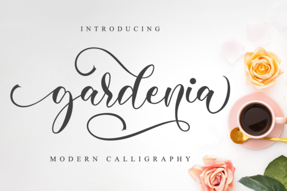Gardenia Font - Featured Image