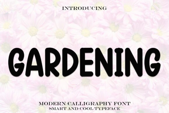 Gardening Font - Featured Image