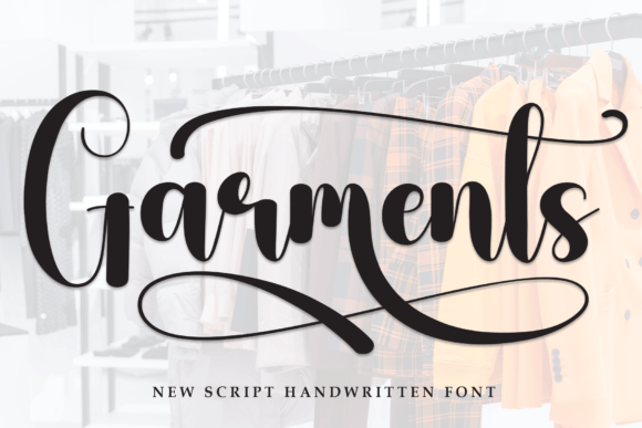 Garments Font - Featured Image