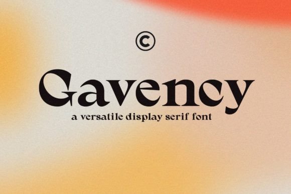 Gavency Font - Featured Image