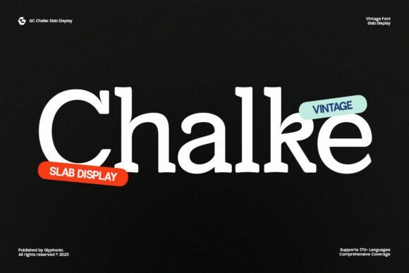Gc Chalke Font - Featured Image
