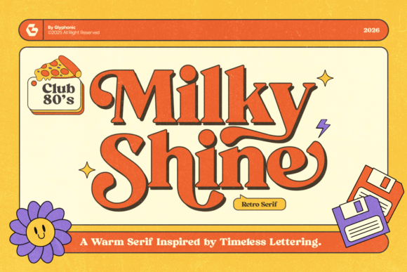 Gc Milky Shine Font - Featured Image