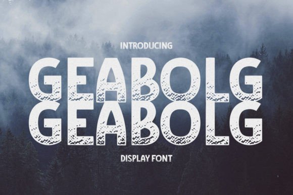 Geabolg Font - Featured Image