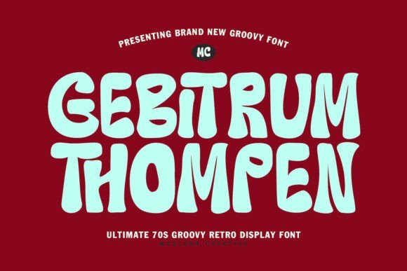 Gebitrum Thompen Font - Featured Image