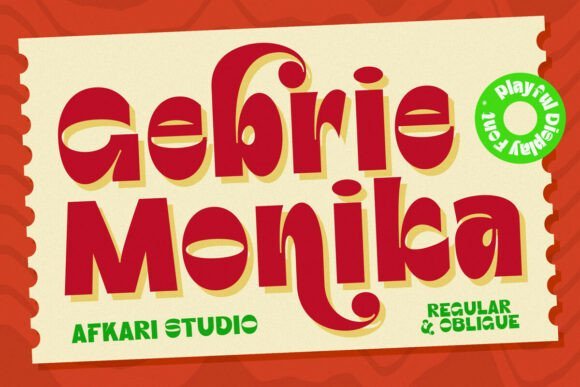 Gebrie Monika Font - Featured Image