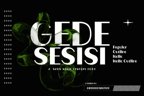 Gede Sesisi Font - Featured Image