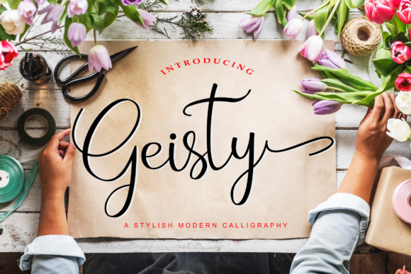 Geisty Font - Featured Image