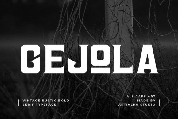 Gejola Font - Featured Image