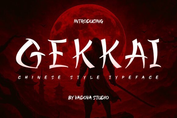 Gekkai Font - Featured Image
