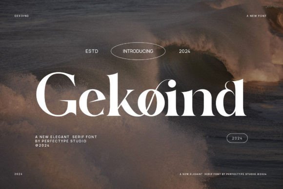Gekoind Font - Featured Image