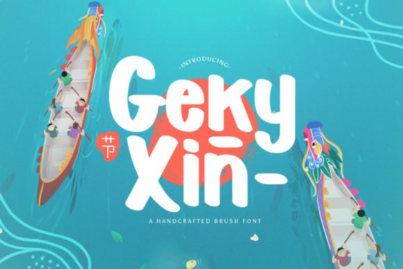 Geky Xin Font - Featured Image