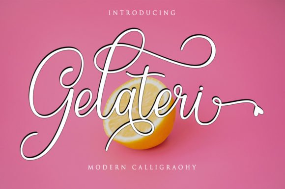 Gelateri Font - Featured Image