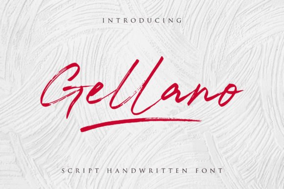 Gellano Font - Featured Image