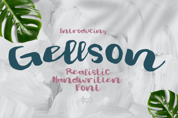 Gelsson Font - Featured Image