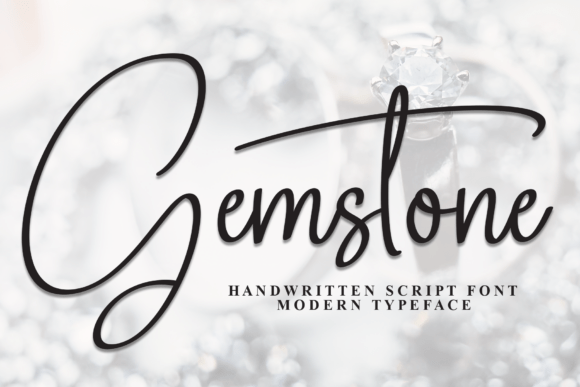 Gemstone Font - Featured Image