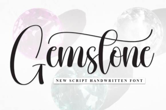 Gemstone Font - Featured Image