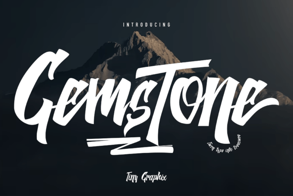 Gemstone Font - Featured Image