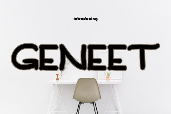 Geneet Font - Featured Image