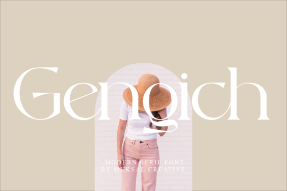 Gengich Font - Featured Image