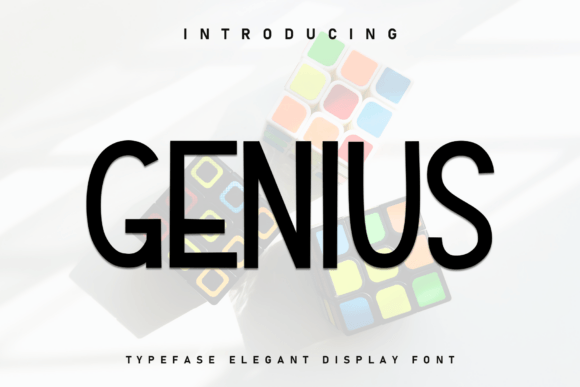 Genius Font - Featured Image