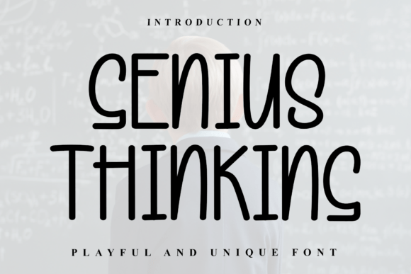 Genius Thinking Font - Featured Image