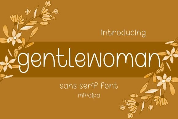 Gentlewoman Font - Featured Image