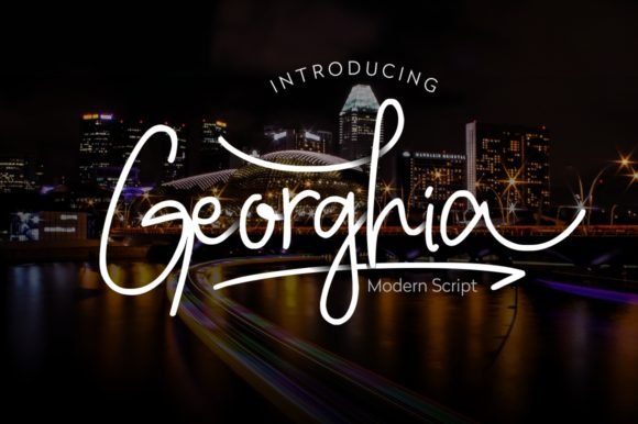 Georghia Font - Featured Image