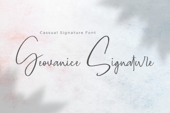 Geovanice Font - Featured Image