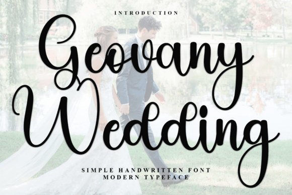 Geovany Wedding Font - Featured Image